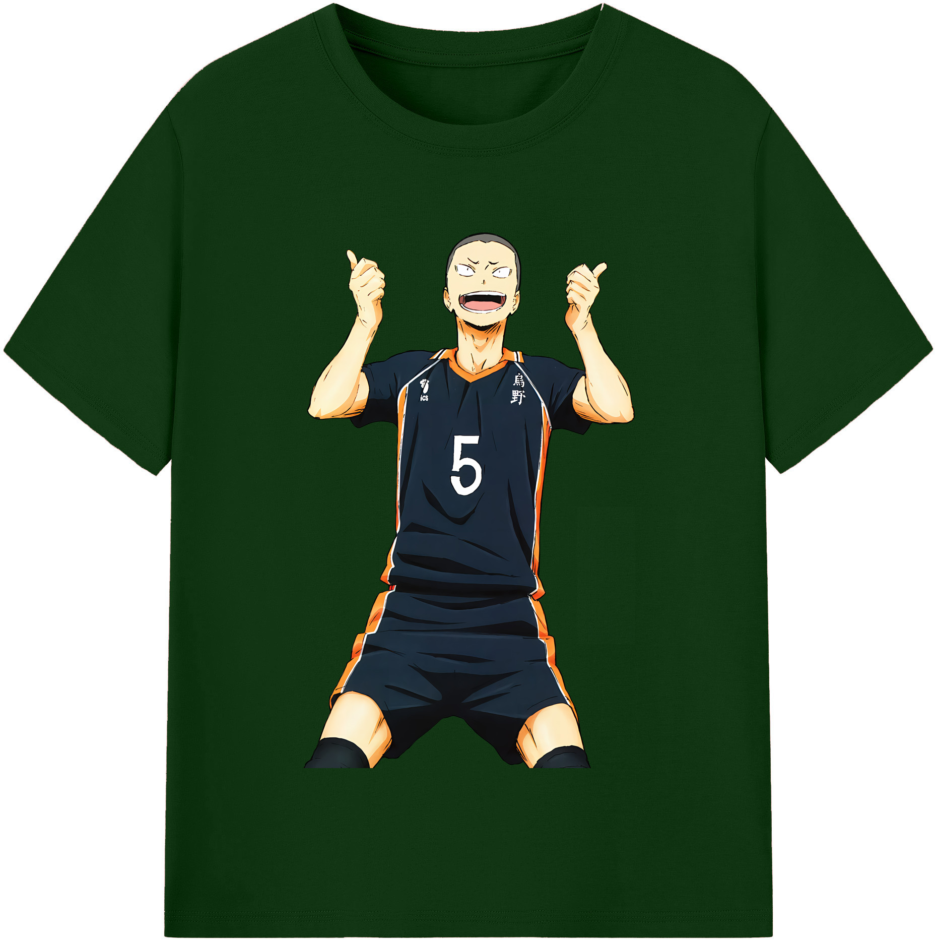 （画像用） ハイキュー!! Haikyu!! 綿100％半袖Tシャツ（フロントプリント）